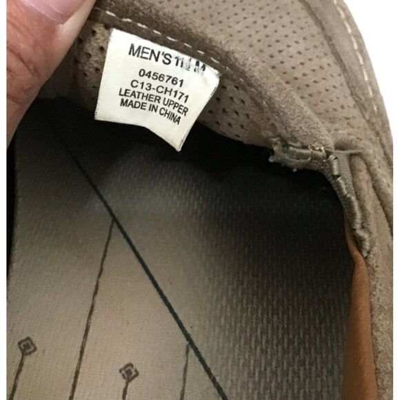 SPERRY MENS TAN TOP SIDER LEATHER UPPER SNEAKER SHOES SIZE 11.5 - Picture 8 of 8